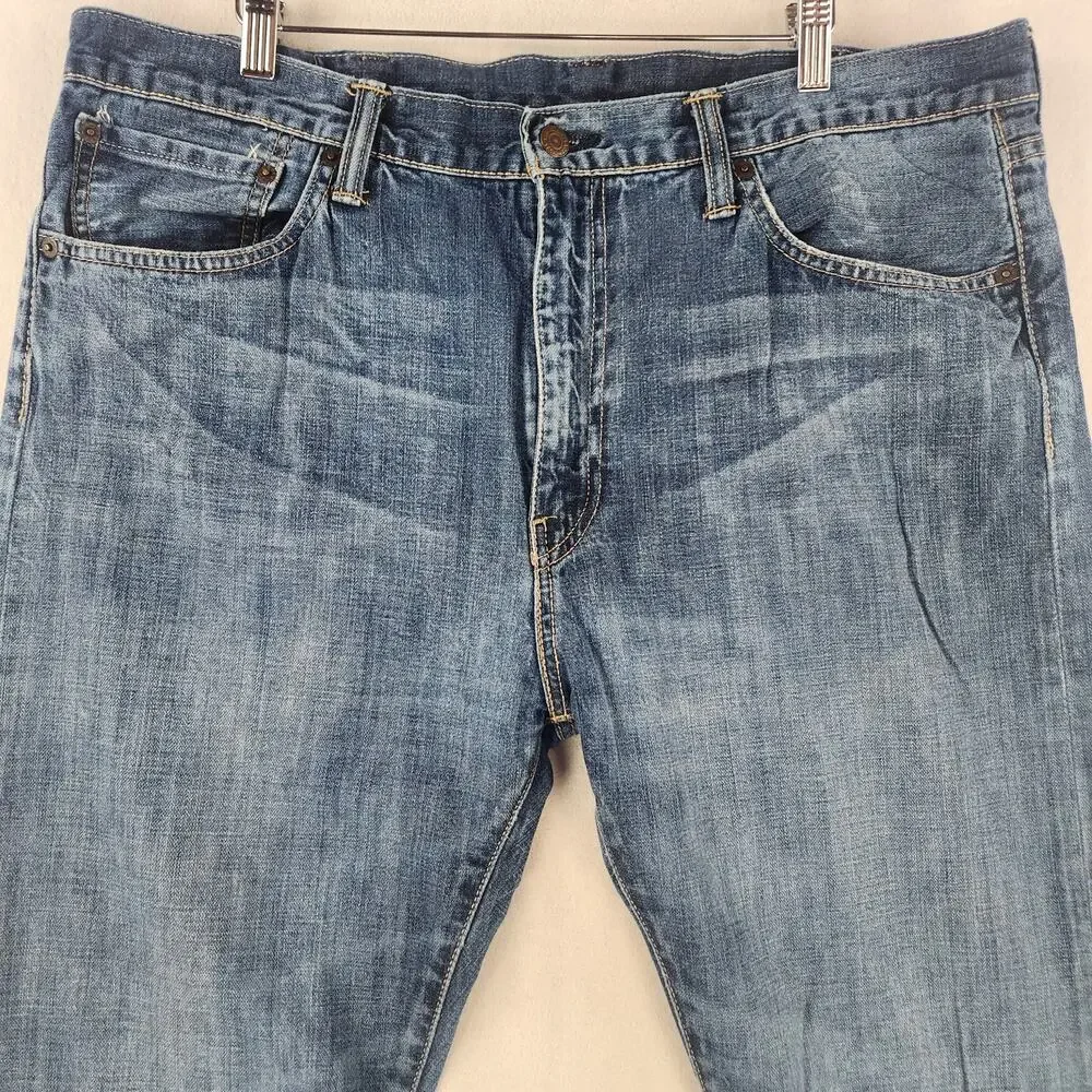 VTG Levi's 508 Mens Regular Taper Fit Jeans 38x32 Blue Medium Wash 100% Cotton